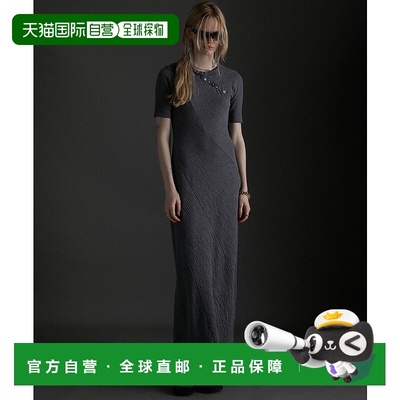 1h可退 日本直邮PRANK PROJECT 女士斜纹亨利领长款连衣裙 312412