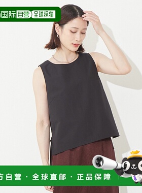 1h可退 日本直邮soffitto 女士棉麻背后透视衬衫 A0543FB004