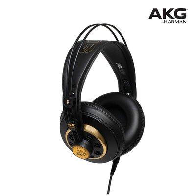 日本AKG爱科技普通有线耳机半开放式耳机录音室监听K240S
