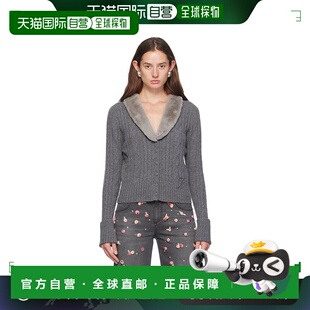 蓝色情人 女士 灰色 1h可退 Fur Blumarine Faux 香港直邮潮奢