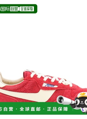 1h可退 香港直邮AUTRY 男士 WINDSPIN 红色运动鞋 WSLMUB08德训鞋