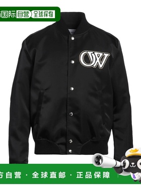 1h可退 香港直邮off-white 男士 夹克 black黑色 舒适时尚