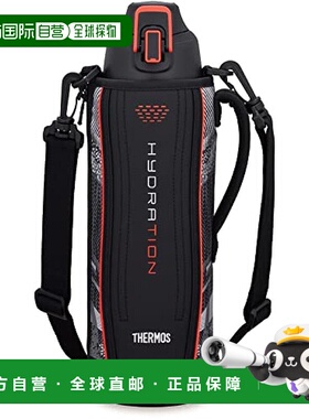 【日本直邮】Thermos膳魔师 真空断热运动水壶1.5L黑色 FHT-1502F
