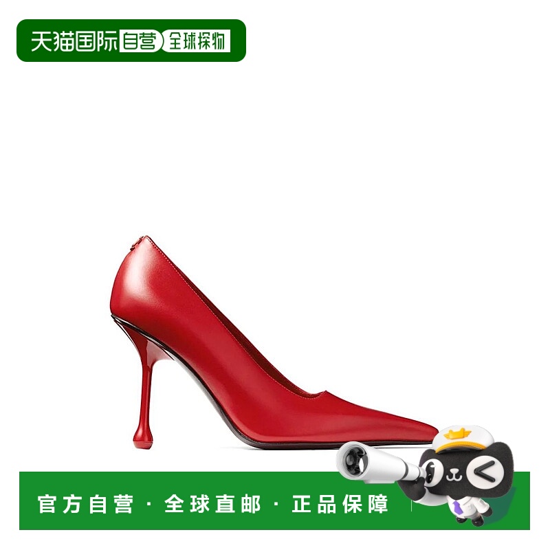 1h可退 香港直邮JIMMY CHOO 女士高跟鞋 IXIA95ROSSO SS2025 红色