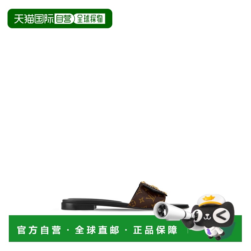 1h可退 欧洲直邮LV/路易威登女士骡子板 LV 框架拖鞋凉鞋