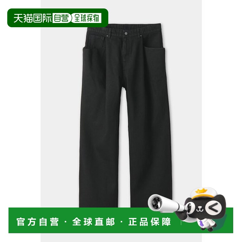 韩国直邮COOR 宽松休闲裤子 CXC2PT03K-BLK外穿显瘦潮流穿搭正品