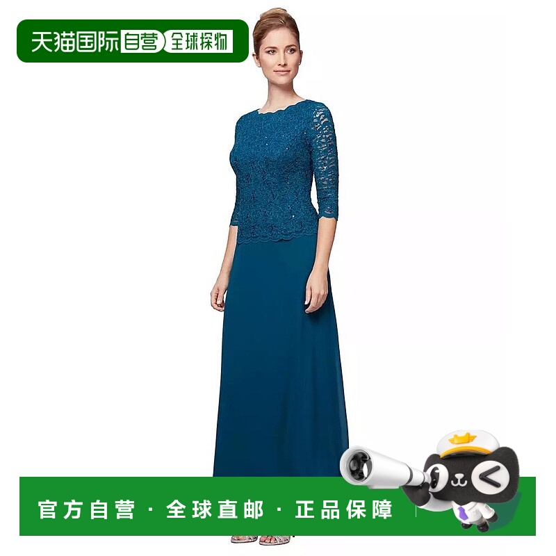 1h可退 【美国直邮】alex evenings 女士 连衣裙