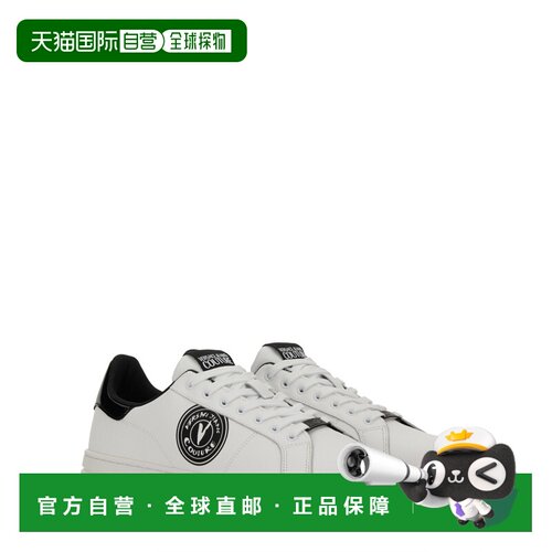 1h可退 香港直邮VERSACE JEANS 男士运动鞋 78YA3SK1ZPB01003 SS2
