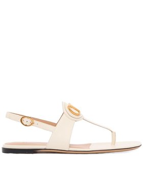 VALENTINO 女士凉鞋 WS0MB7DSH098 AW2025 白色 夹趾平底凉鞋