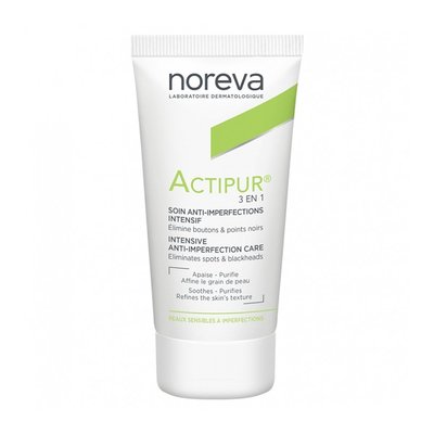 欧洲直邮Noreva/欧诺颜三合一祛痘精华30ml/支 控油淡痘印