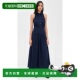 香港直邮Staud blue蓝色 女士 1h可退 Romy 连衣裙 舒适时尚