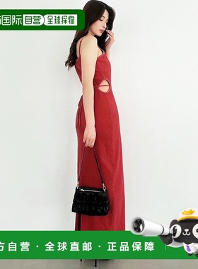 1h可退 日本直邮RESEXXY 女装 修身显瘦背心连衣裙 细肩带侧开衩