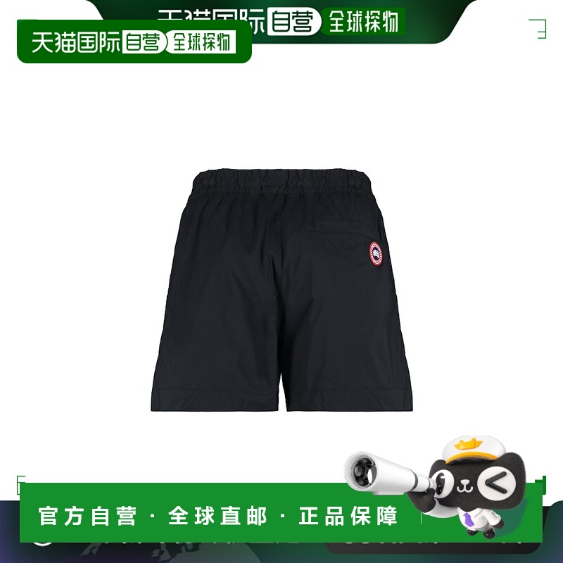 1h可退 香港直邮CANADA GOOSE 女士短裤 7501W61 AW2024 黑色 Kas