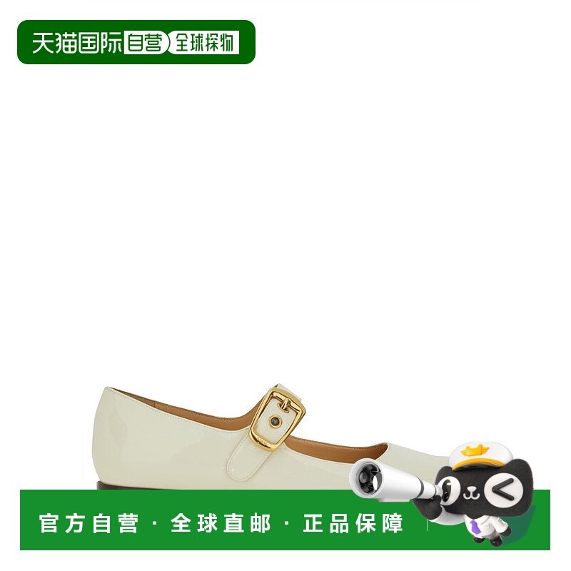 香港直邮CHLOÉ 女士凉鞋 C24W07BOR122 AW2024 白色 Ballerina Po