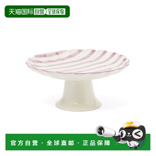 1h可退 日本直邮Francfranc 手绘蛋糕架 条纹 紫色