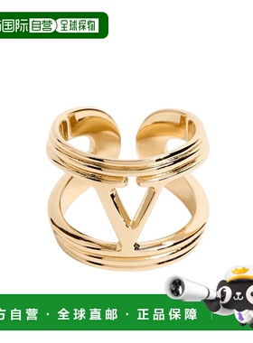 香港直邮VALENTINO 女士戒指 WJ0Y59METL01 SS2025 黄色配饰