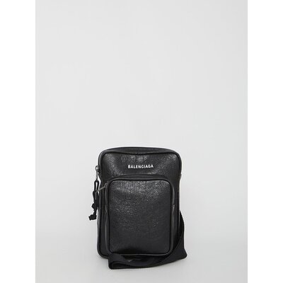 BALENCIAGA 男士斜挎包 6202601WG9X1000 SS2024 黑色