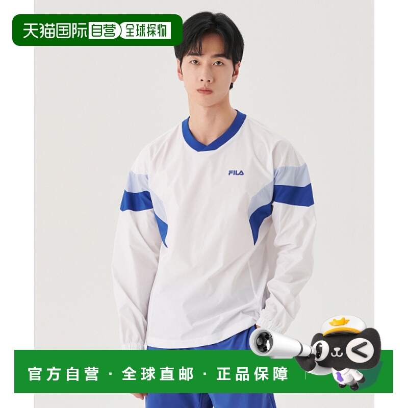 韩国直邮FILA 男士卫衣1100FS2POG1205XWHI新款