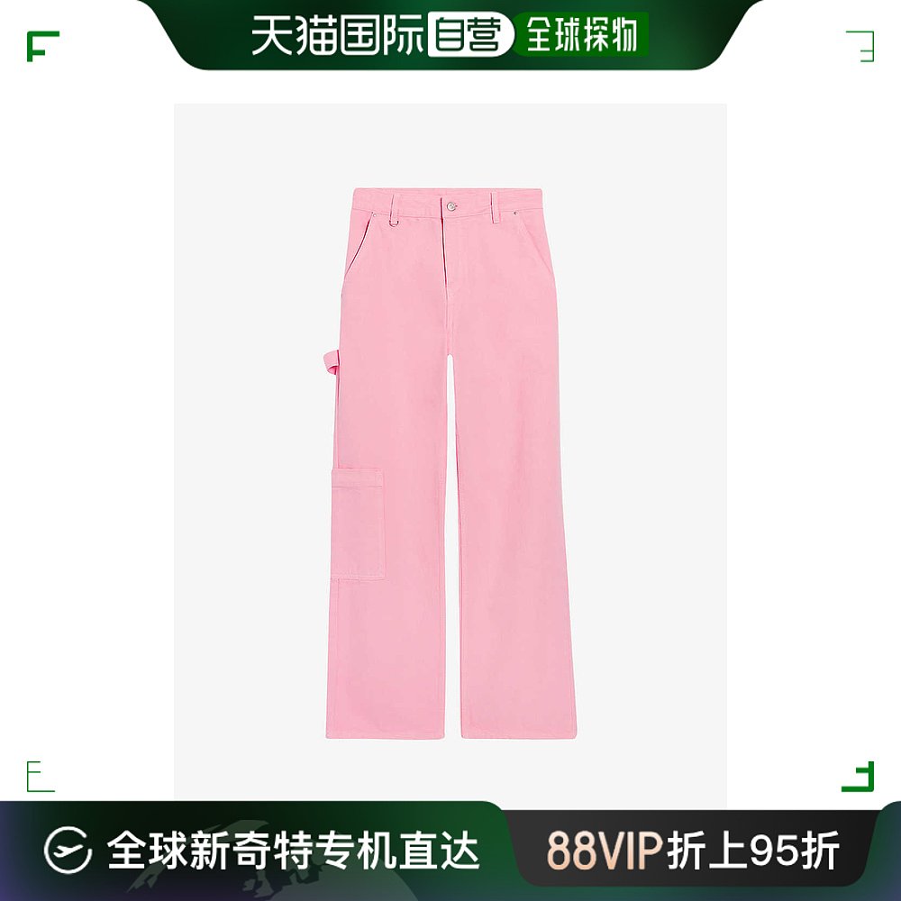 香港直邮潮奢 CLAUDIE PIERLOT女士 Jean-Pierre直筒中腰牛仔裤