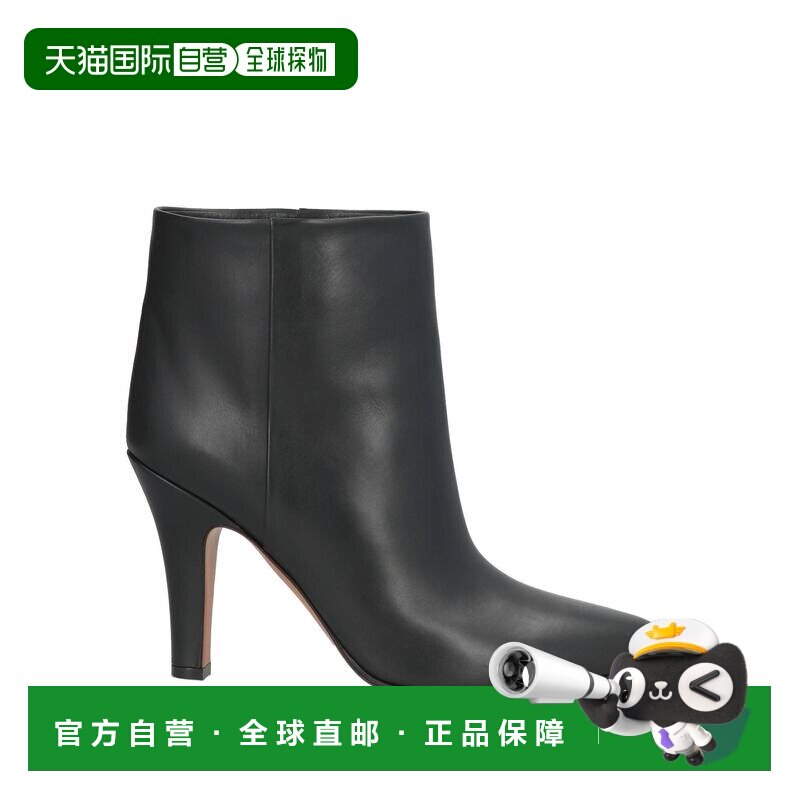 香港直邮The Row 女士 脚踝靴 BLACK黑色 女靴时尚高跟舒适短靴
