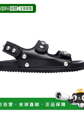 自营Freda Salvador Klara皮革凉鞋-黑色 美国奥莱直发