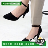 日本直邮 8cm SFW Liberty Doll 后跟独立踝带浅口鞋 黑色