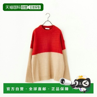 Made女士双色圆领针织衫 Ready 723801 日本直邮Jf 1h可退