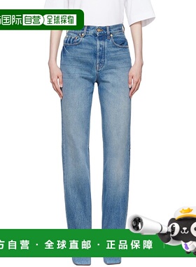 香港直邮潮奢 Jacquemus 女士 蓝色 La Casa 系列 Le de-Nîmes dr