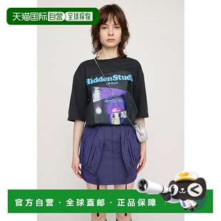 日本直邮SLY SHIRRING PK 短款裙子 [SL3994EW22574] 白色短裙