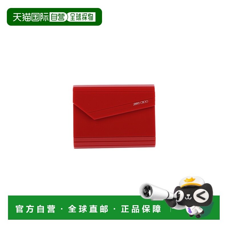 1h可退 香港直邮潮奢 Jimmy Choo 周仰杰 女士 Bags 红色手拿包 C,箱包皮具/热销女包/男包,手拿包,淘宝优惠券,粉丝福利购,淘宝优惠卷