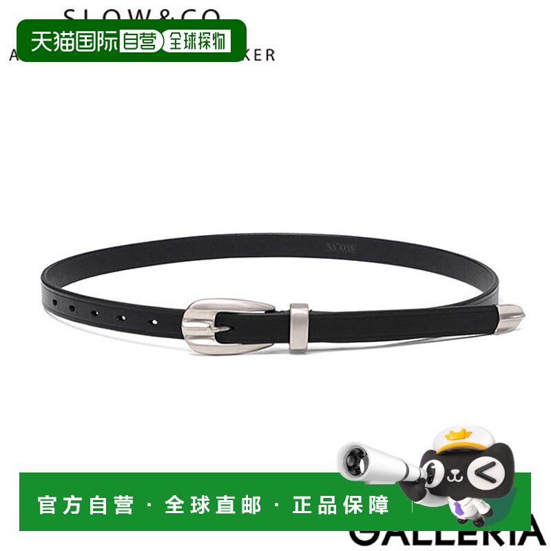 日本直邮SLOW 男女通用皮带Slow 品牌休闲/商务风格真皮材质拉绒H