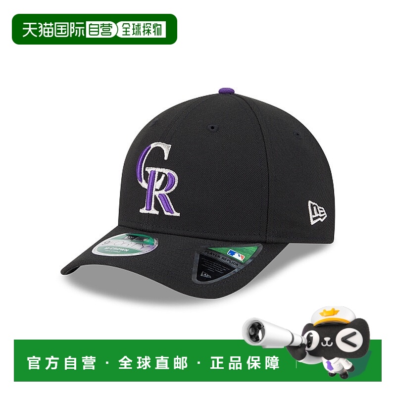 自营欧洲直邮New Era 9FORTY男女通用黑色鸭舌帽