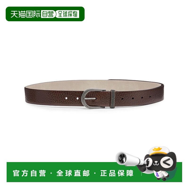 1h可退 香港直邮BRUNELLO CUCINELLI 男士腰带 M0JUMC31GC7891 SS