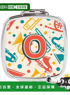 自营 Carolines Treasures CJ2001-OSCM 字母 O 复古青色橙正品