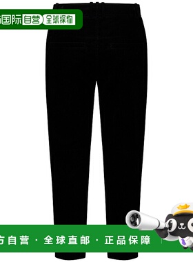 香港直邮BALMAIN 男士休闲裤 BH1PO066CE100PA SS2024 黑色 PANTA