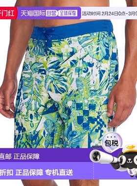 自营Speedo Printed Bondi Basin Boardshorts Men 9