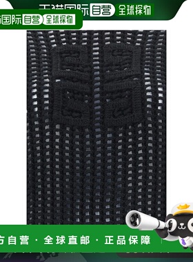 香港直邮GIVENCHY 女士针织衫 BW90RF4ZN0001 AW2024 黑色羊绒