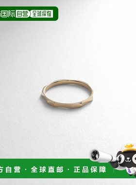 日潮跑腿COCOSHNIK 倒角六角形切割戒指 10叠戴礼物