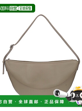 1h可退 香港直邮The Row 女士 拉链单肩包 W1772L145 grey灰色 舒