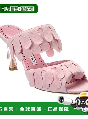 自营 Manolo Blahnik Kelna 70瑞典凉鞋-粉红色 美国奥莱直发