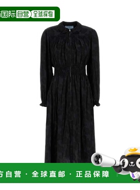 1h可退 香港直邮潮奢 Prada 普拉达 女士 長袖拉鍊連身裙 P3Q24RS