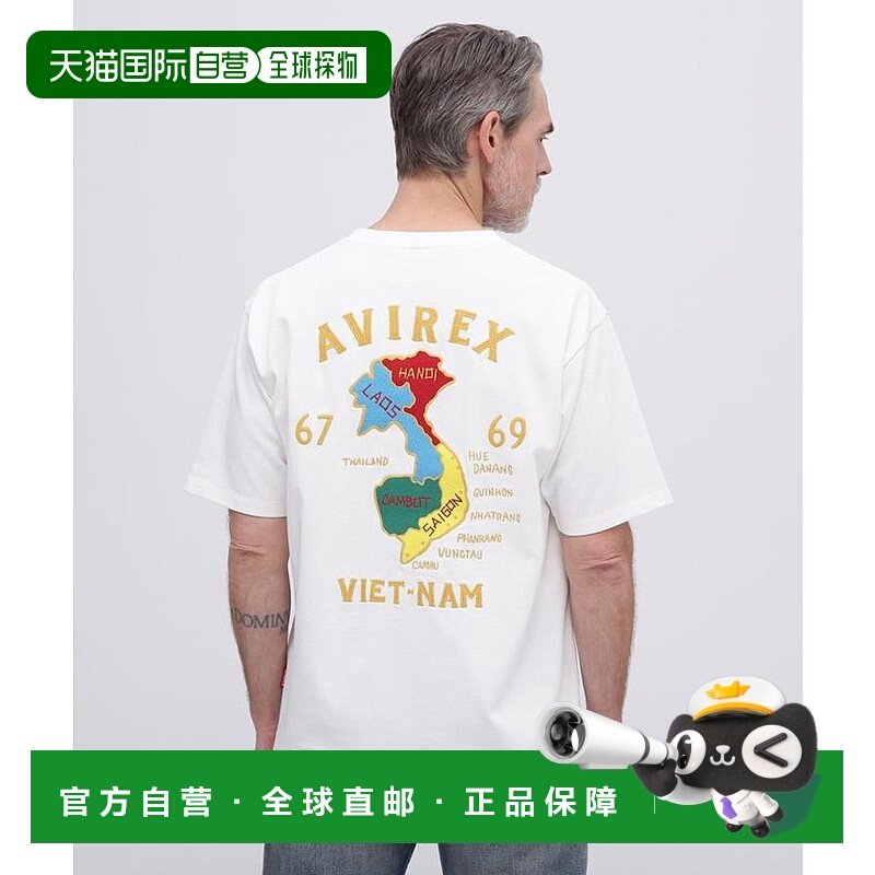 日本直邮AVIREX ECDP_VIETNAM EMB 半袖T恤 AV1129EM025029