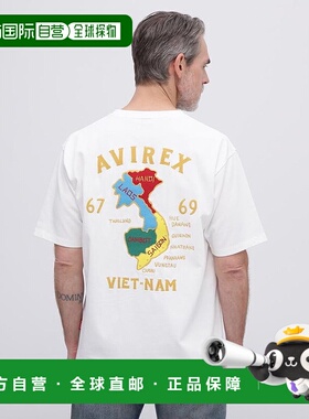 日本直邮AVIREX ECDP_VIETNAM EMB 半袖T恤 AV1129EM025029