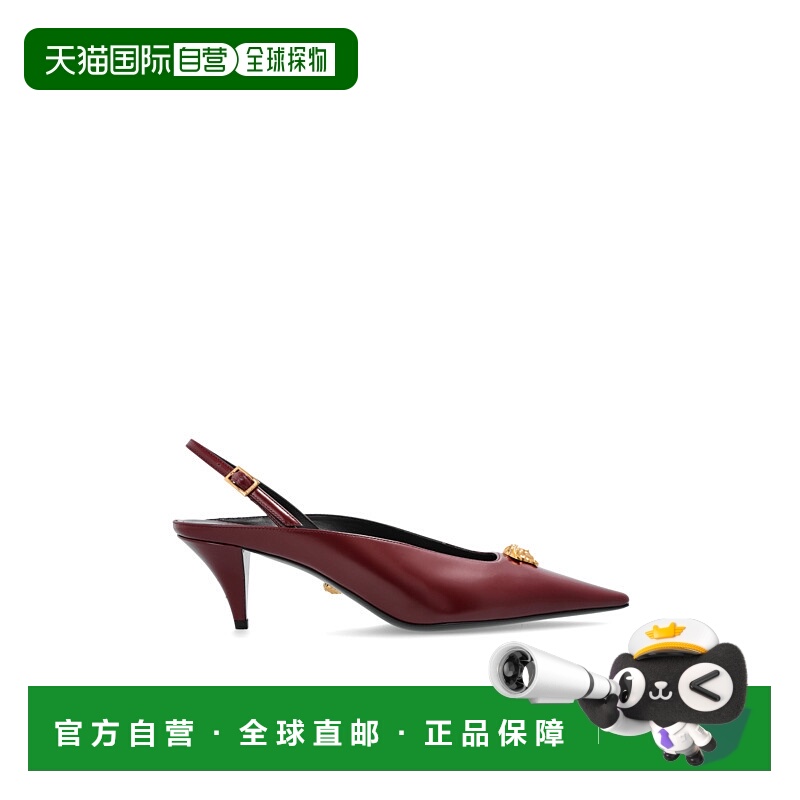 香港直邮VERSACE 女士高跟鞋 10219051A148351RC3V CO 酒红色