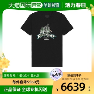 Givenchy 纪梵希 男士 BM716G3YJY 香港直邮潮奢 修身 T恤