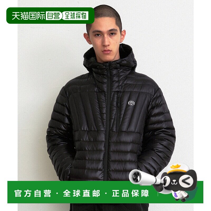 韩国直邮MAHAGRID 男士羽绒服MG2EWMB903ABK LIGHT HOODED DOWN P