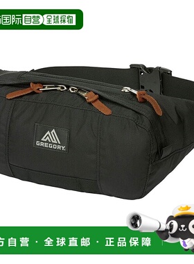 【日本直邮】格里高利 腰包 高品质腰包 现行款 黑色 08J*29292