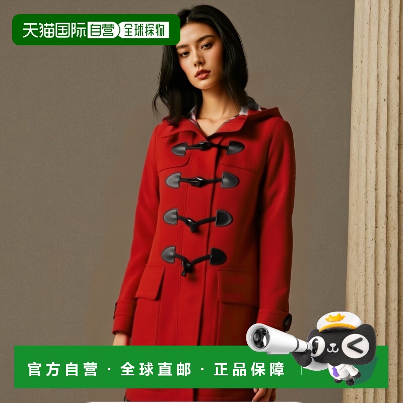 1小时内可退 香港直邮BURBERRY 女士外套 39463251博柏利羊毛夹克