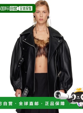 1h可退 香港直邮Simone Rocha 蒙娜 罗莎 女士 黑色 Puff Sleeve