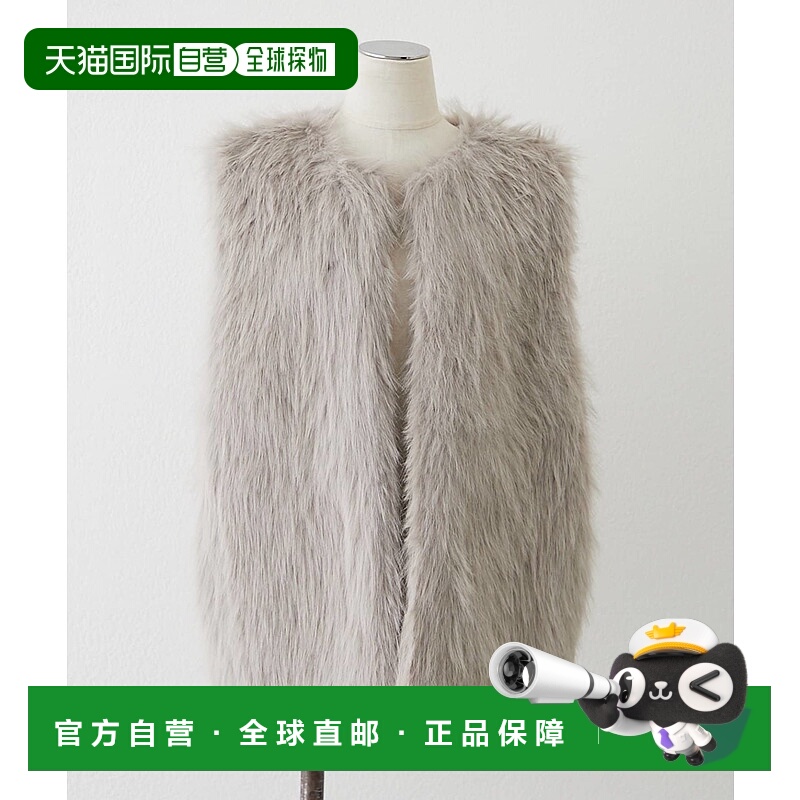 1h可退 日本直邮RMAF-Remind me and forever 女装 仿狐狸毛长款